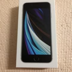 iPhoneＳＥ 二世代 ホワイト ６４GBＳＩＭフリーＳＩＭ解除済のサムネイル