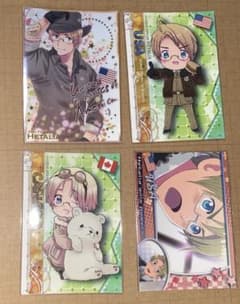 ヘタリア アメリカ カナダ カード 4枚セット - 3