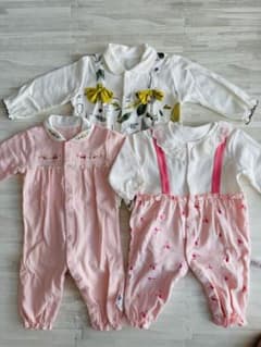 【未使用】ベビー服 ロンパース 3点セットのサムネイル