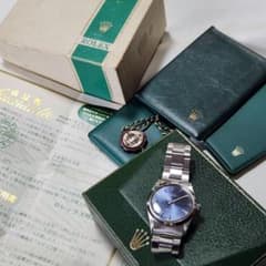 I⑪ロレックス オイスターパーペチュアル ブルーダイヤル Ref.1018 