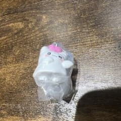 サンリオ　おみみでぶらりんマスコット　みみハートコレクション　はなまるおばけのサムネイル