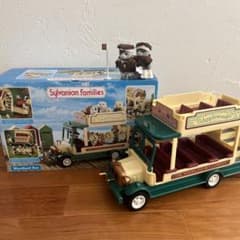 シルバニアファミリー 廃盤カントリーバス ビレッジバス