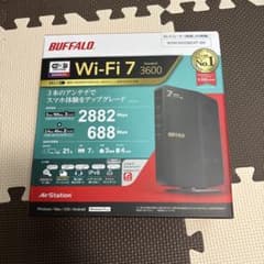 BUFFALO Wi-Fi 7 無線LANルーター WSR3600H2AP-BK - メルカリ
