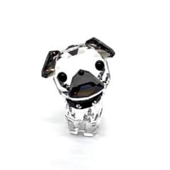 美品✨スワロフスキー パピー ロキシー パグ フィギュリン 置物 クリスタル 美品✨スワロフスキー パピー ロキシー パグ フィギュリン 置物
