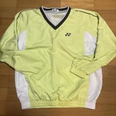 YONEX テニスウェア Vネック プルオーバー イエロー Mサイズのサムネイル