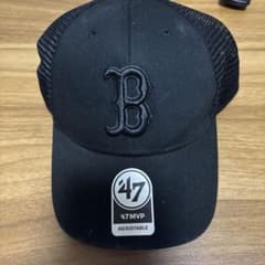 47 CAPTAIN LA ブラック スナップバックキャップ