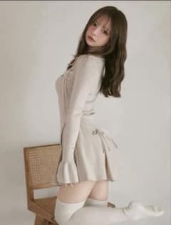 ANDMARY Nina flare mini skirt - メルカリ