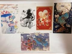 디즈니 미키 마우스 스티커 90주년 기념 일러스트 코단샤