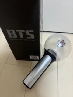 BTS OFFICIAL LIGHT STICK アミボム ペンライト　2本 BTS VER.2 公式 ペンライト アミボム LIGHT STICK - メルカリ