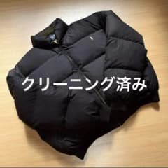USA製 ラルフローレン ヌプシ型 極厚 ブラック ダウンジャケット 