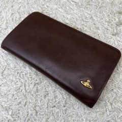 美品✨ヴィヴィアンウエストウッド 長財布 がま口 ブラウン オーブのサムネイル