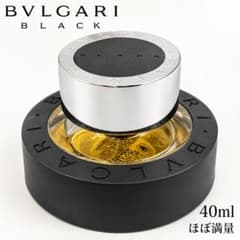 BVLGARI BLACK オードトワレ 香水 40ml ほぼ満量 - メルカリ