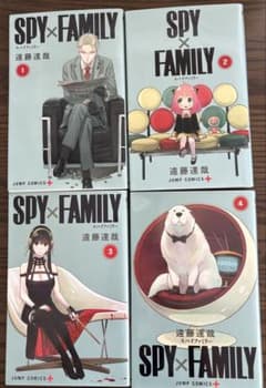 SPY×FAMILY 1巻〜4巻 4冊セット 遠藤達哉のサムネイル