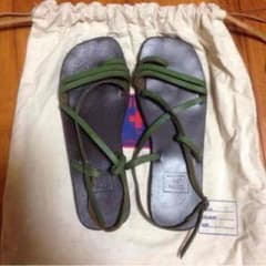 かおるぅう様専用/36サイズ本革サンダルのサムネイル