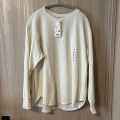 新品未使用　UNIQLO ワッフルT XLサイズのサムネイル