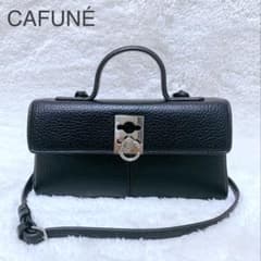 みん様専用】極美品♪ CAFUNÉ スタンスウォレット ブラック シボ革