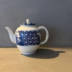 茶道具 煎茶道具 水注 急須 染付 地紋山水 栄山 - メルカリ