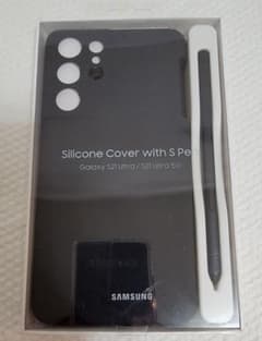 GALAXY　S21Ultra　シリコンカバーケース　Sペン付き　未使用のサムネイル