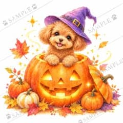 ハロウィン イラスト アートのサムネイル