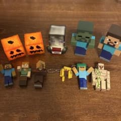 【たると様専用】マインクラフト ピクミン フィギュア キーホルダー セットのサムネイル