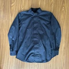Isseymiyake men IM MEN スタンドカラー シャツ 比翼 - メルカリ