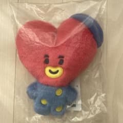 BTS BT21 이치 반 쿠지 TATA 테테 봉제 인형 HAPPY CAMP