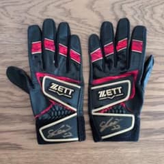 カープ 中村奨成選手 直筆サイン入り 実使用バット バッティンググローブ セット カープ 中村奨成選手 直筆サイン入り 実使用バット バッティング