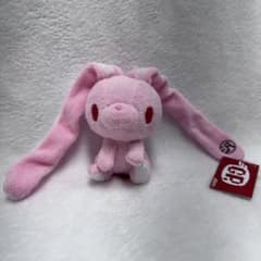 新品】チャックスGP 汎用うさぎ ぬいぐるみ ひとくちサイズ ピンク B