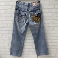 Price Reduced: 00s True Religion BILLY DRAGON Embroidered Denim Pants
