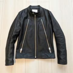 SALUTE HELM 牛革 ハの字ライダース シングルライダースジャケット SALUTE HELM 牛革 ハの字ライダース シングルライダースジャケット