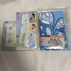 FRUITSZIPPER一番くじ　GIGO限定フード付きタオル　真中まなセット