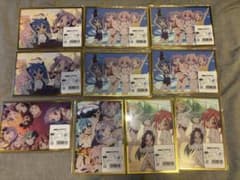 らき☆すた らきすた dmmオンラインスクラッチ C賞 色紙 まとめ売り