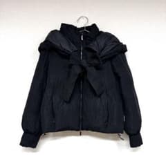 MONCLER モンクレールダウン リボンダウン ケープ 難あり - メルカリ