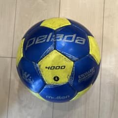 値段交渉可能 pelada サッカーボール 4000 JFA 4号球 青色 - メルカリ