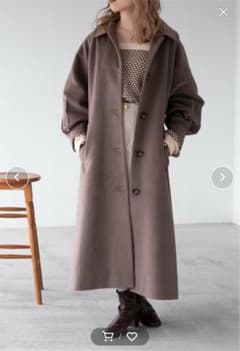 Ray Cassin ブラウン　ロング　コートのサムネイル
