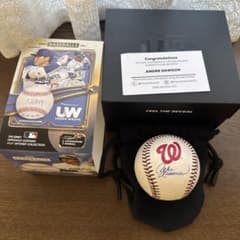 under wraps アンドレ ドーソン 直筆サイン入り MLB公式ボール - メルカリ
