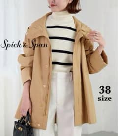美品】2022SS ／spick&span テントラインフーディブルゾン M - メルカリ