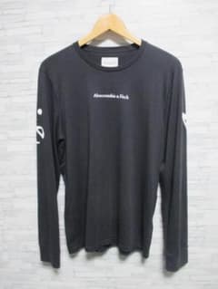 ☆アバークロンビーアンドフィッチ アバクロ ビッグロゴ プリント 長袖 