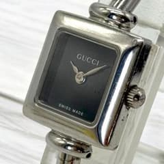 GUCCI クォーツ 腕時計 動作未確認 レディース 1900L ブラック 希少