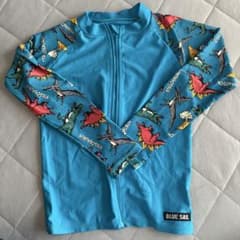 BLUE SAIL キッズ ラッシュガード 130cm 恐竜柄のサムネイル