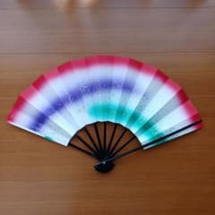 舞扇　扇子　踊り　新品のサムネイル