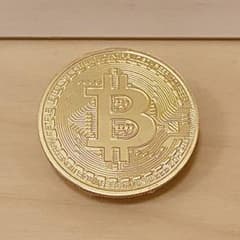 【新品】コインクリップ 38mm ビットコインレプリカモデル ※まとめ値引き有りのサムネイル