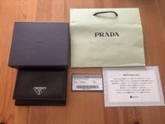 田*中様 PRADA　ミニウォレット　二つ折り財布　プラダのサムネイル