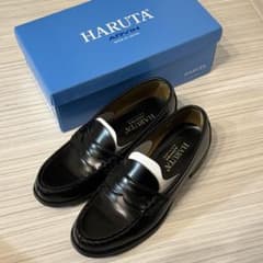 HARUTA ARVIN ローファー 黒 24cmのサムネイル