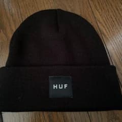 HUF ブラック ニット帽 O/S