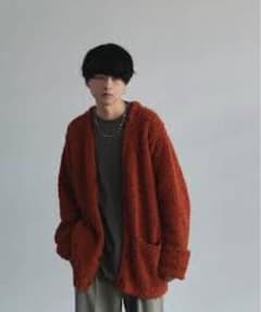 【LIDNM】FEATHER YARN LOOSE CARDIGANのサムネイル