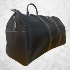 KENZO ケンゾー ボストンバッグ 2way ジャガード織り 旅行 総柄 黒