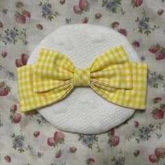 【ぬい服】ちびぐるみ・きらどるサイズ リボン付きベレー帽 ぬい帽子のサムネイル