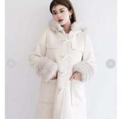 SNIDEL スナイデル 馬場ふみか FAUX FURダッフルコート 限定品 m49649800548_1.jpg?1702824078