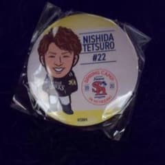 ソフトバンクホークス西田選手 缶バッジのサムネイル